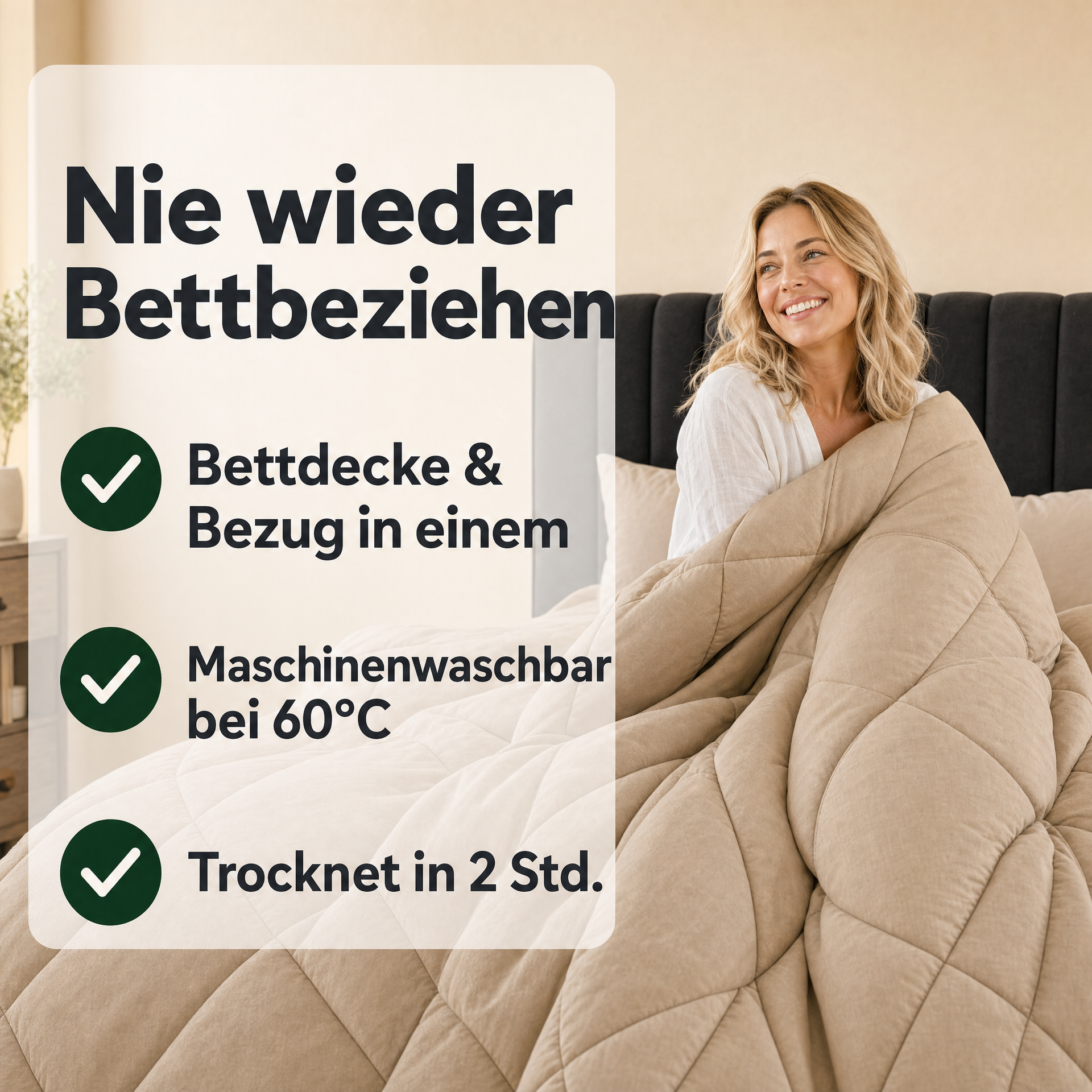 EasyComfort™ 2-in-1 Coverless Duvet