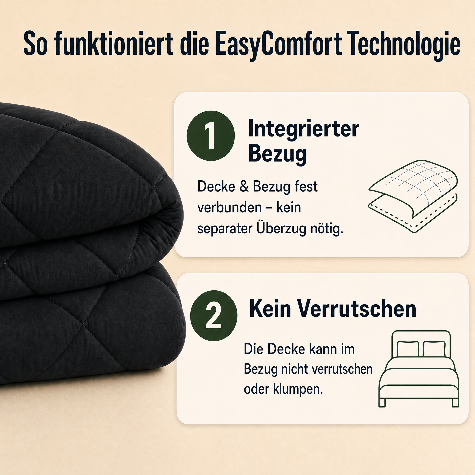 EasyComfort™ 2-in-1 Coverless Duvet