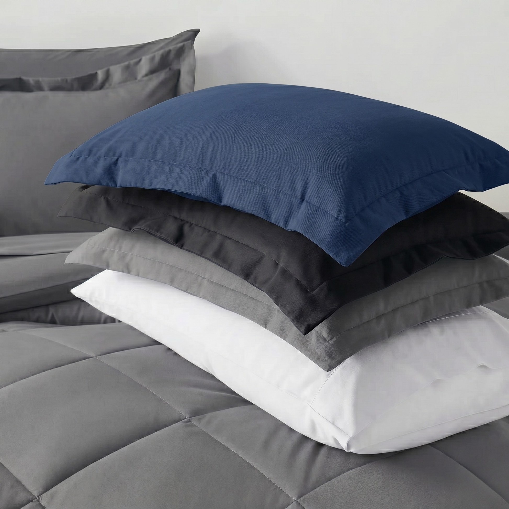 2 EasyComfort™ Pillowcases (matching duvet colour)
