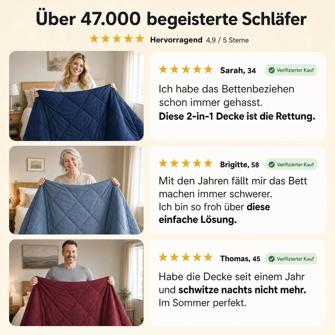 EasyComfort™ 2-in-1 Coverless Duvet