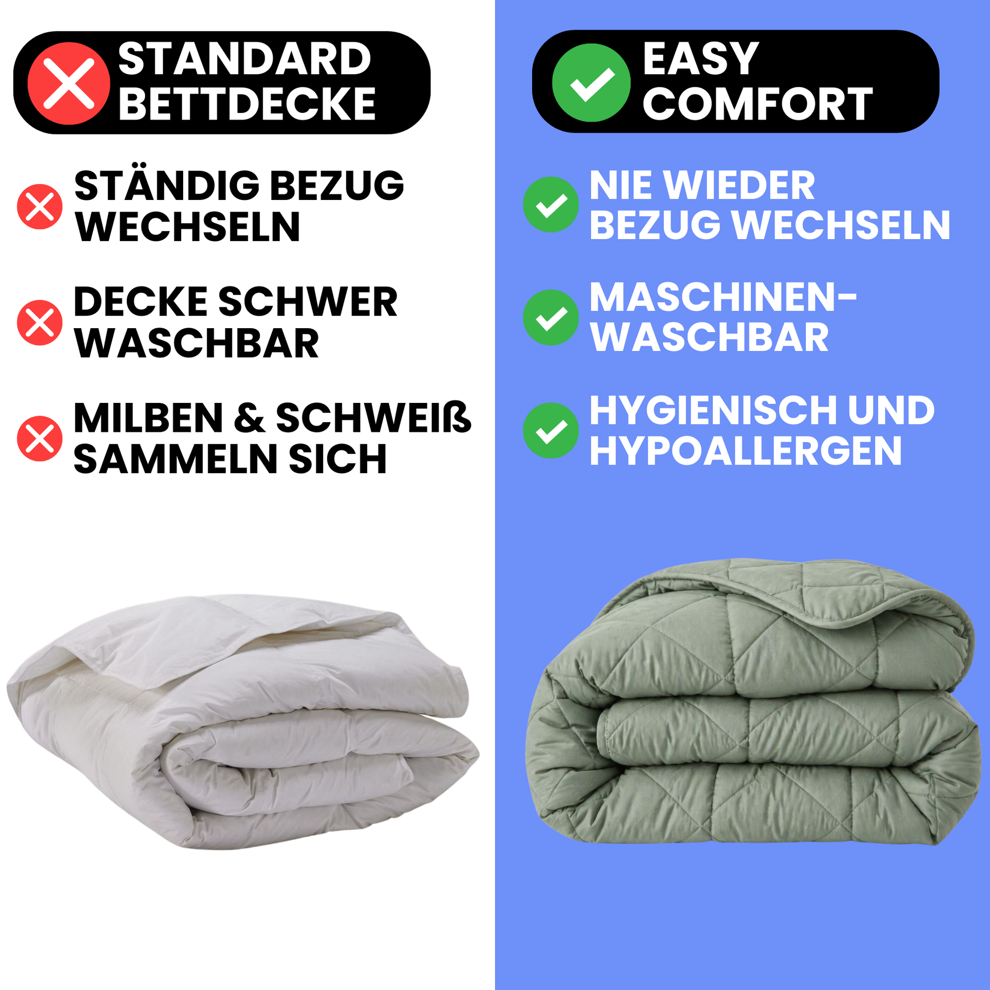EasyComfort™ 2-in-1 Coverless Duvet