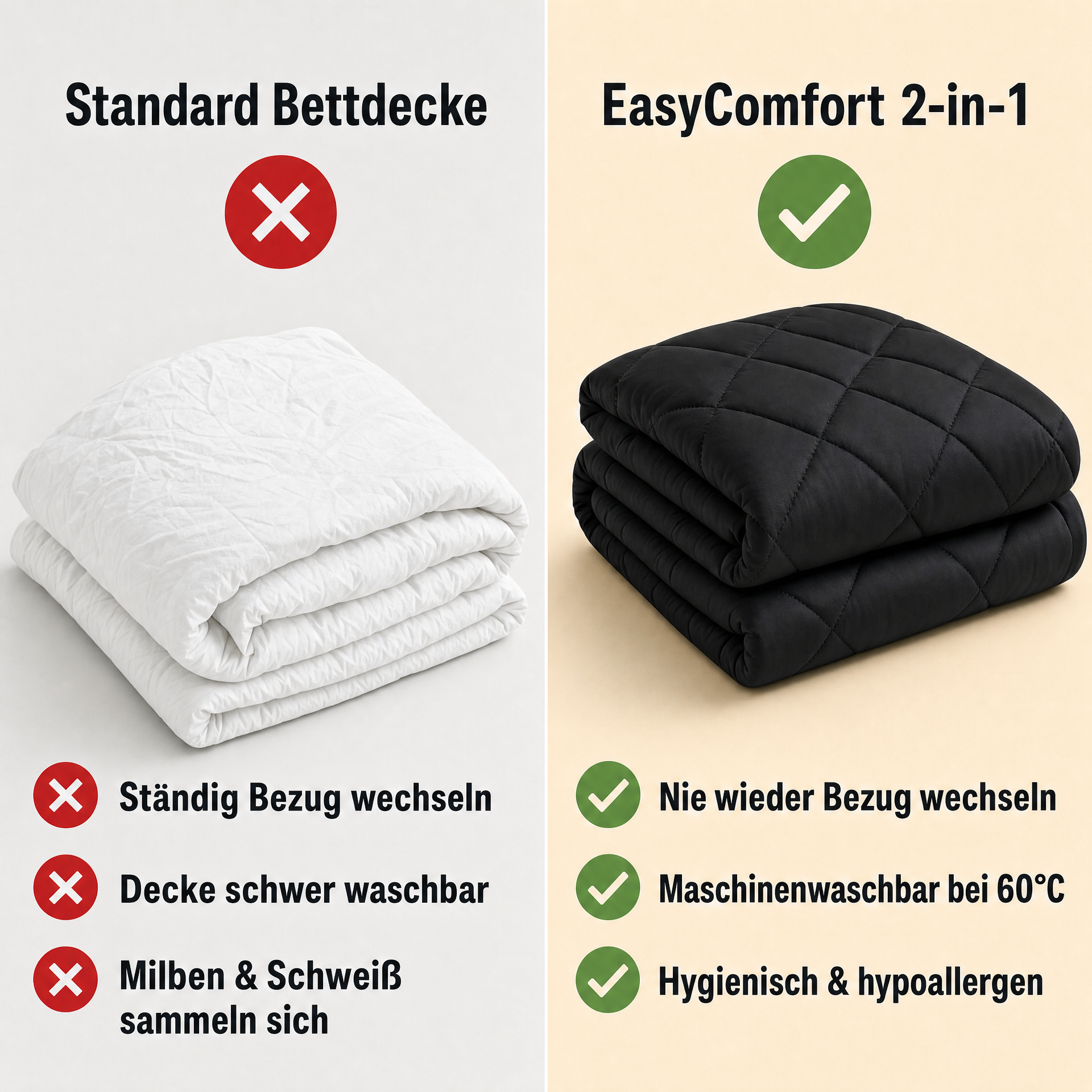 EasyComfort™ 2-in-1 Coverless Duvet