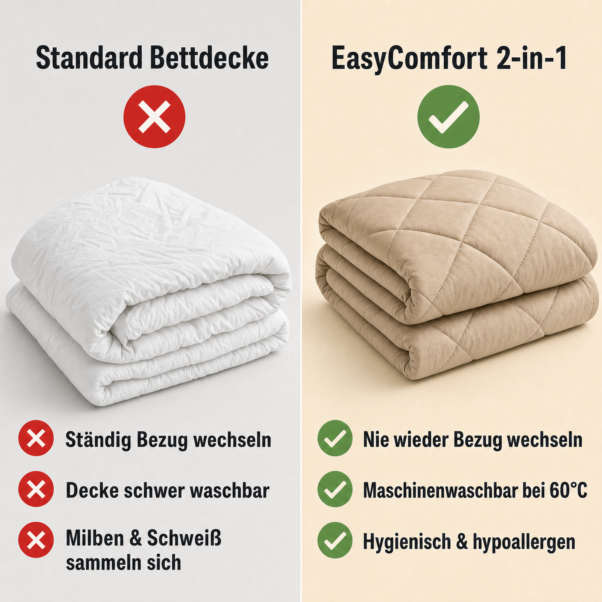 EasyComfort™ 2-in-1 Coverless Duvet