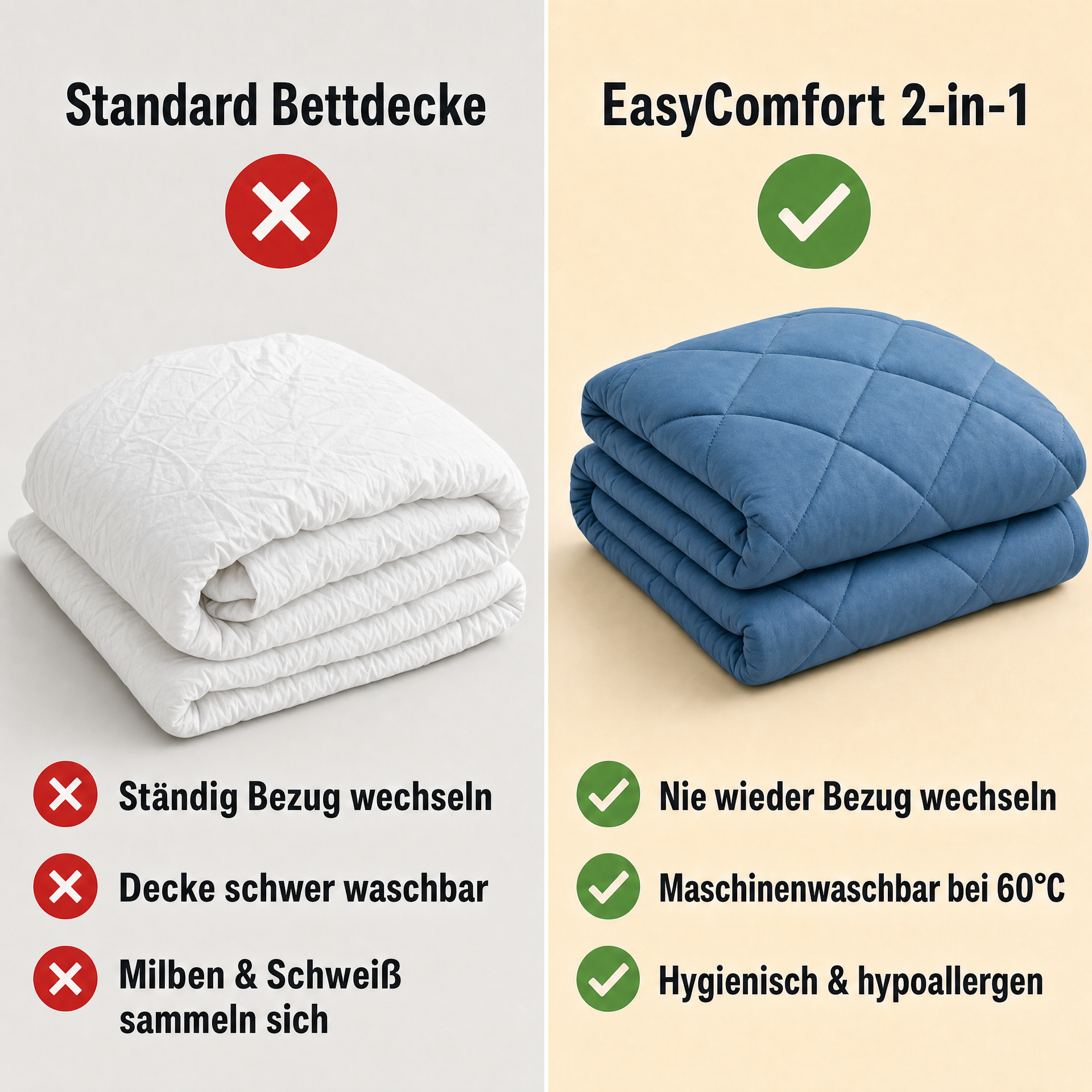 EasyComfort™ 2-in-1 Coverless Duvet