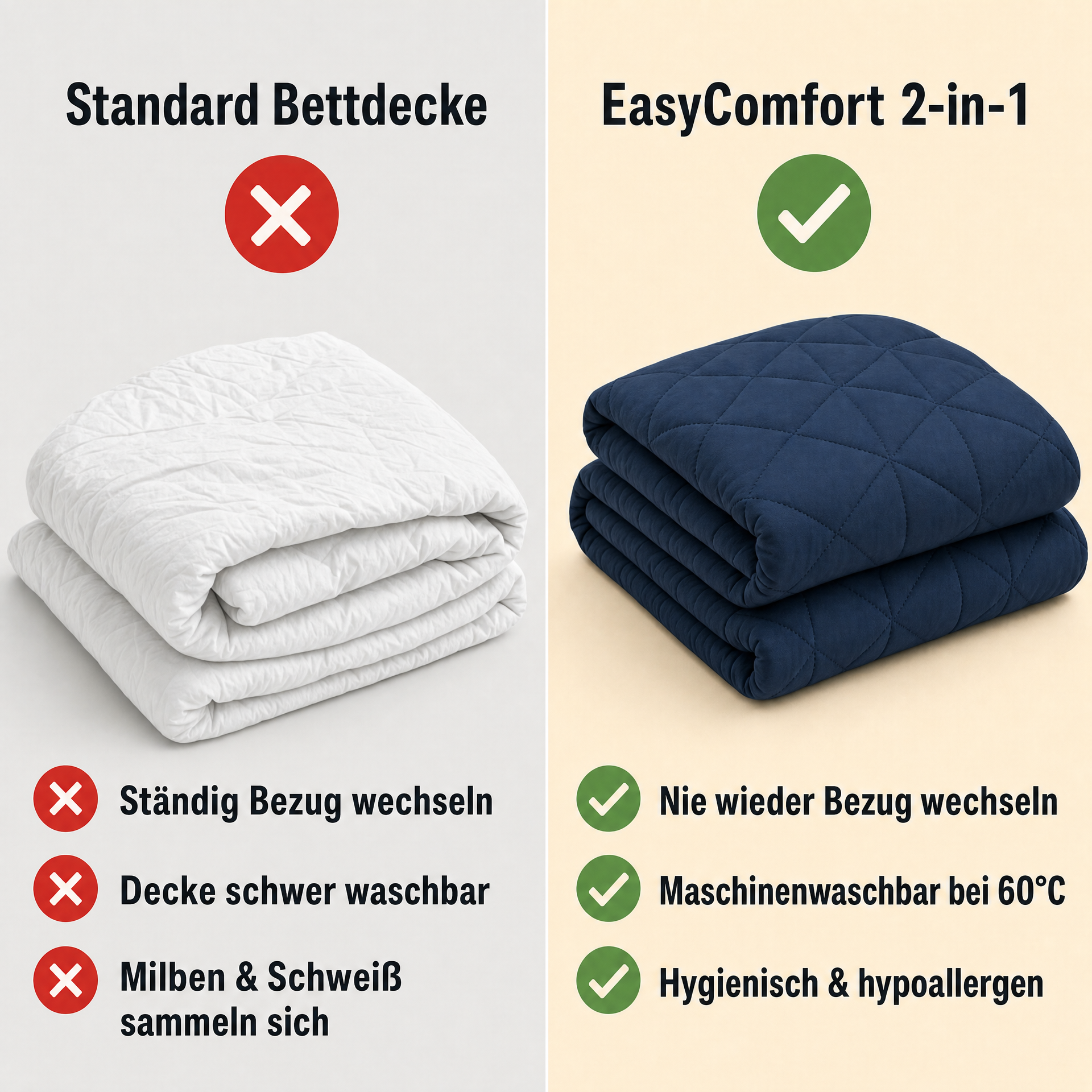 EasyComfort™ 2-in-1 Coverless Duvet