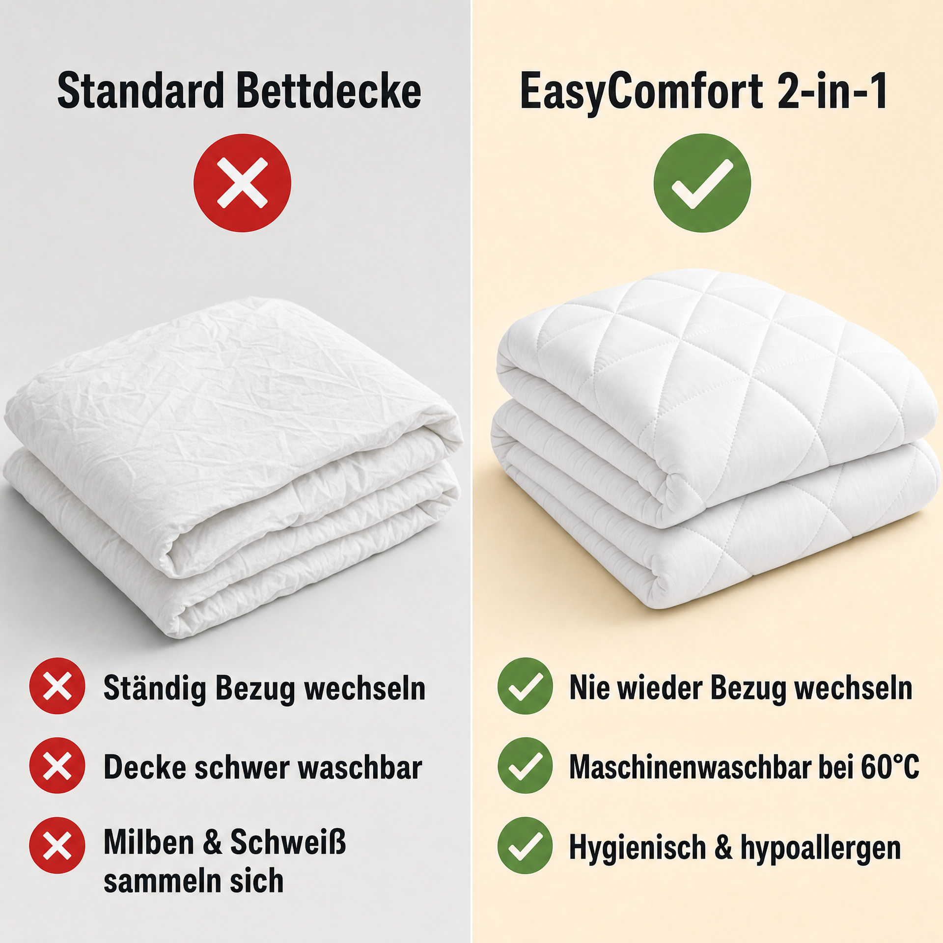 EasyComfort™ 2-in-1 Coverless Duvet