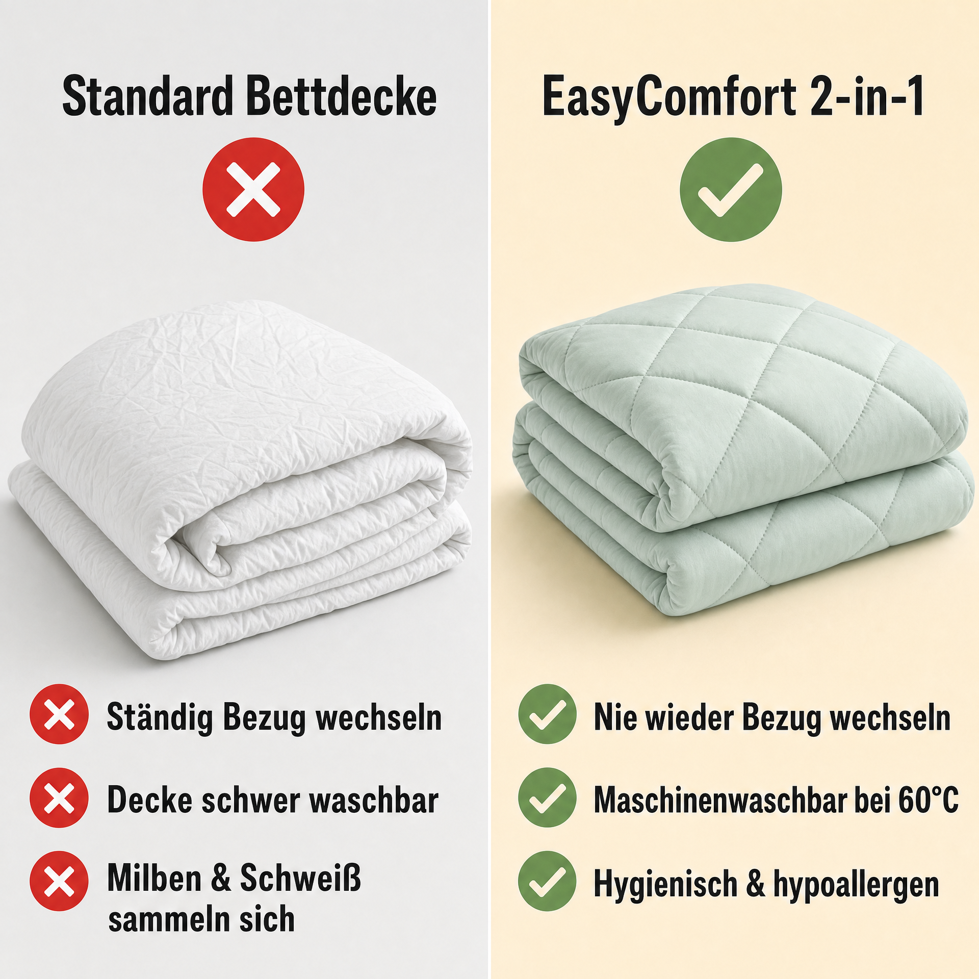 EasyComfort™ 2-in-1 Coverless Duvet