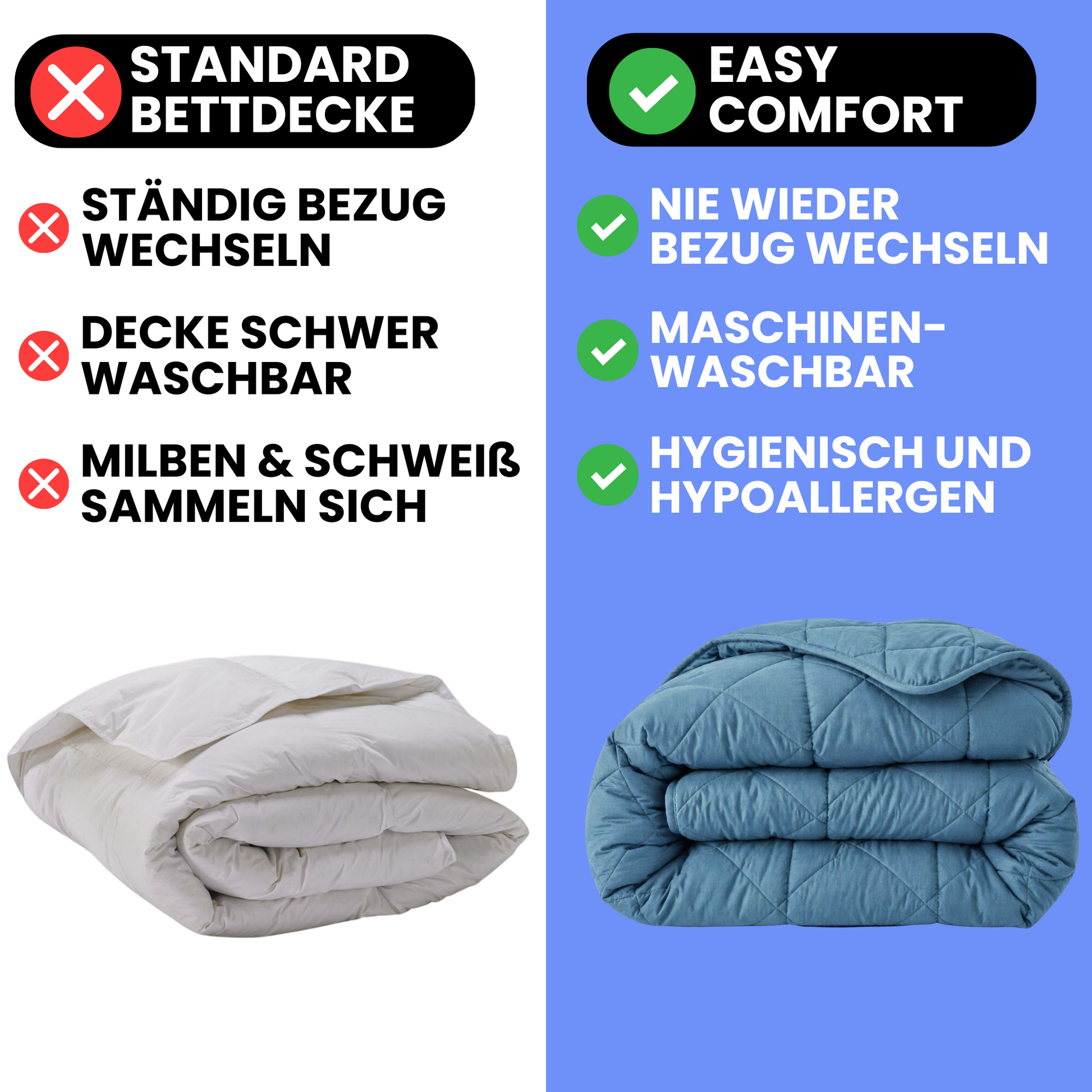 EasyComfort™ 2-in-1 Coverless Duvet