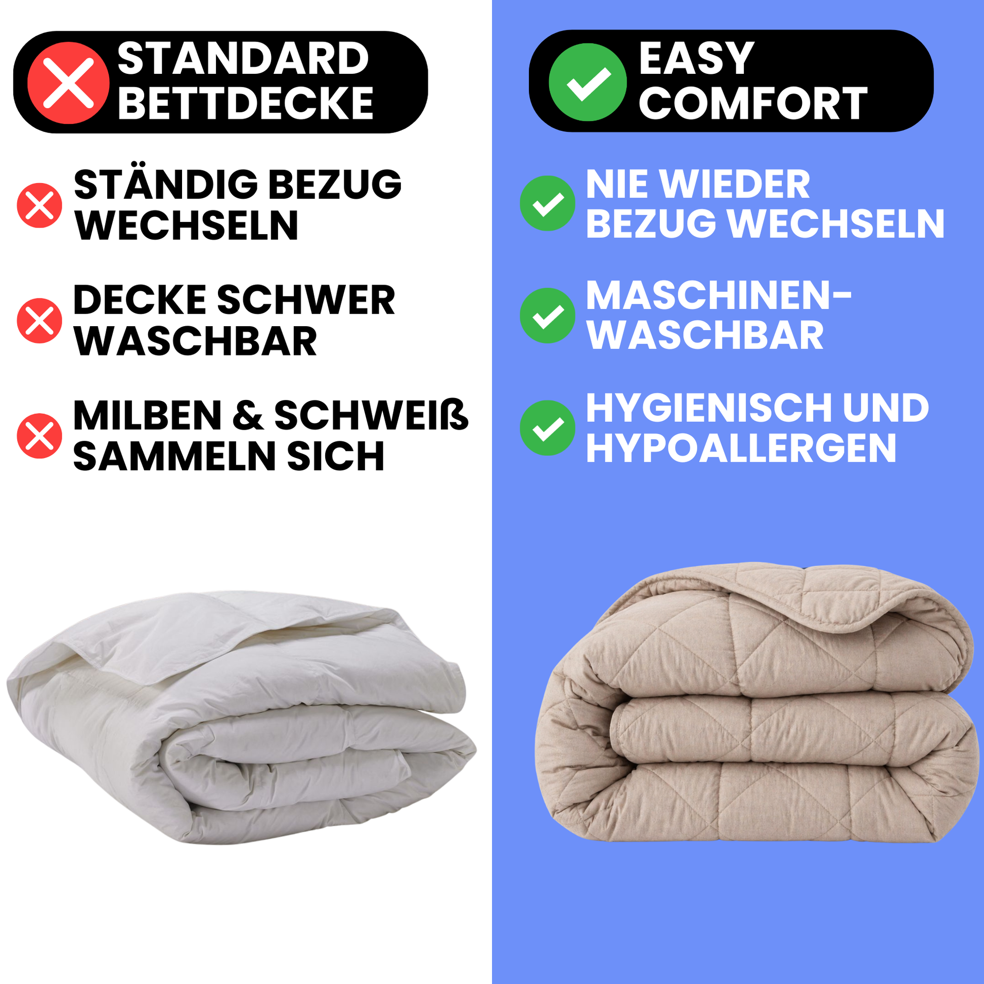 EasyComfort™ 2-in-1 Coverless Duvet