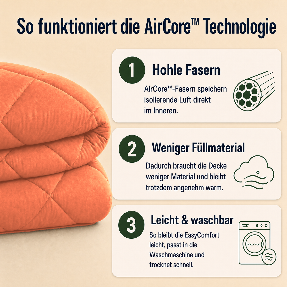 EasyComfort™ 2-in-1 Coverless Duvet