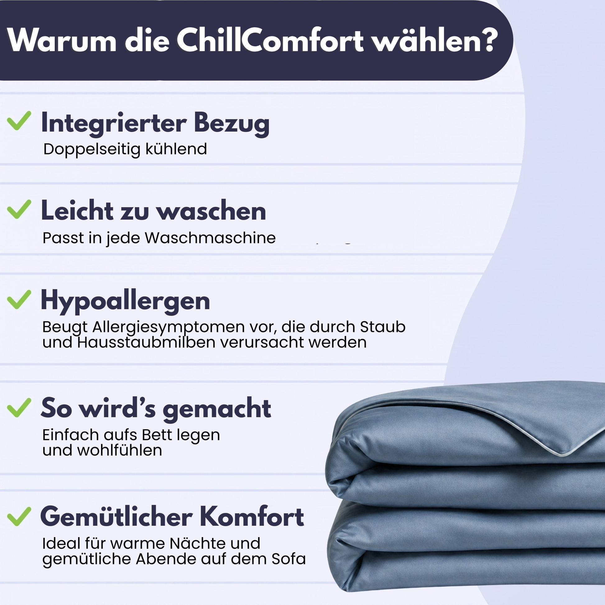 ChillComfort™ Cooling Duvet