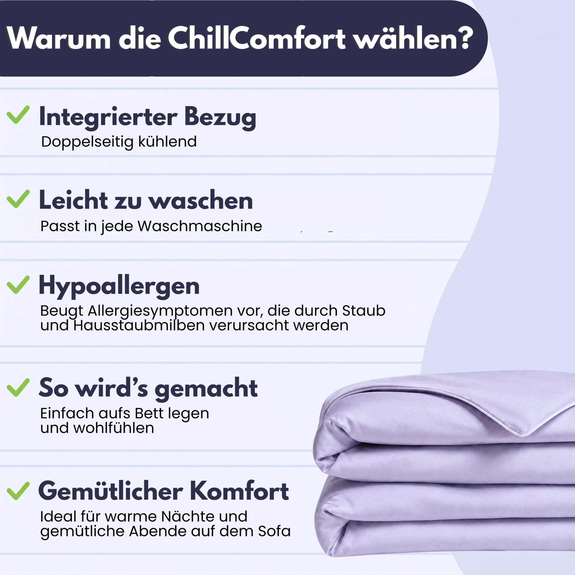 ChillComfort™ Cooling Duvet
