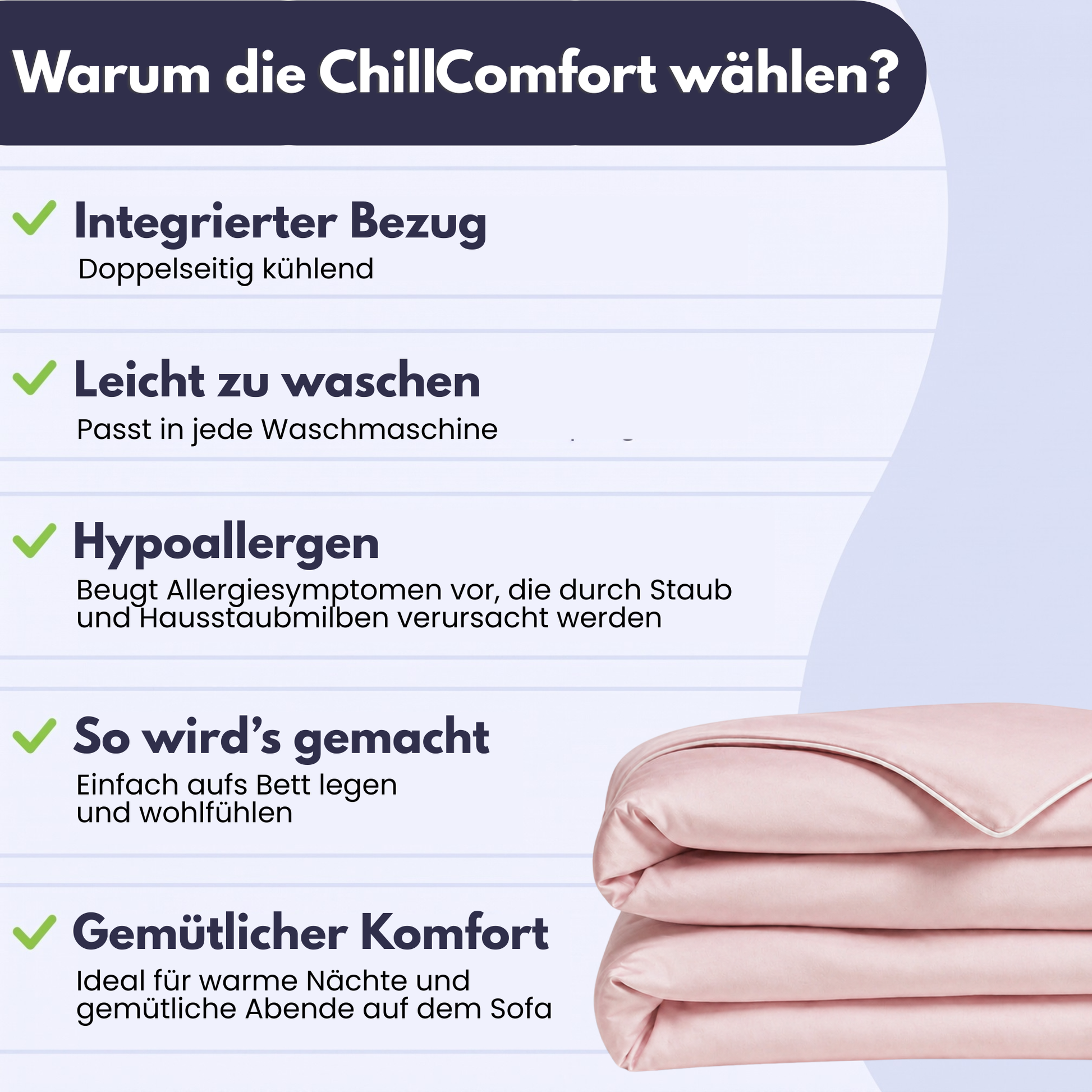 ChillComfort™ Cooling Duvet